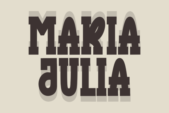 Dark Brown Font - Preview 2