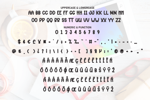 Digital Stories Font PNG with transparent background - Preview 6