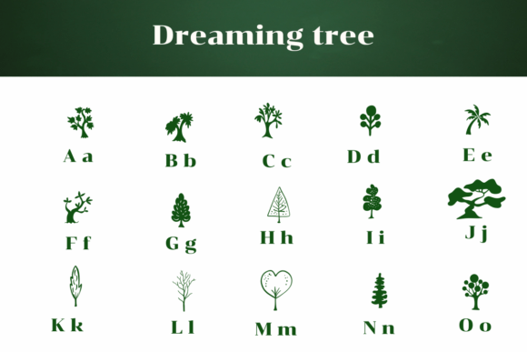 Dreaming Tree Font - Preview 1