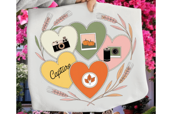 Fall Photography Graphic with a Vintage