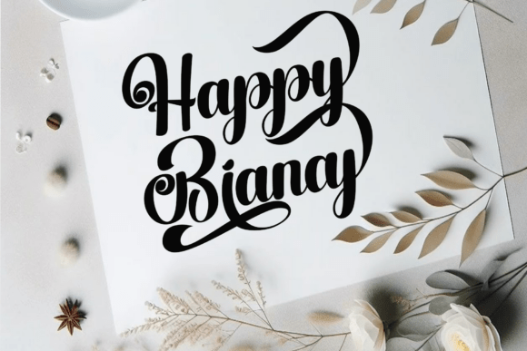 Family Holiday Font - Preview 1