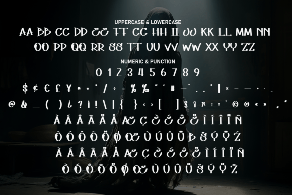 Ghost Spooky Font - Preview 6