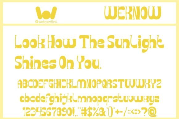 Groovy Funky Font - Preview 4