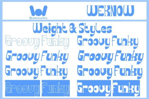Groovy Funky Font - Preview 6