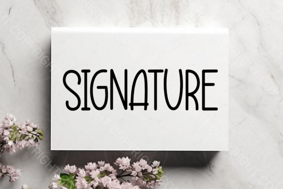 Honey Handmade Font PNG with transparent background - Preview 2