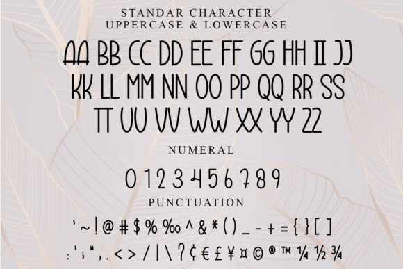 Honey Handmade Font PNG with transparent background - Preview 6
