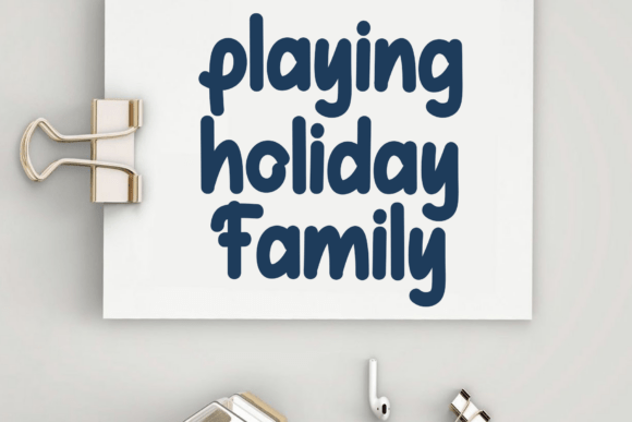 Jolly Peace Font PNG with transparent background - Preview 1