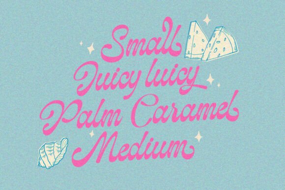 Midletime Font font preview - 1