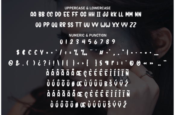 Mystical Dimples Font PNG with transparent background - Preview 6