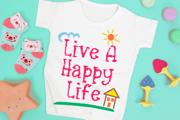 Quirky Crayon Font PNG with transparent background - Preview 1