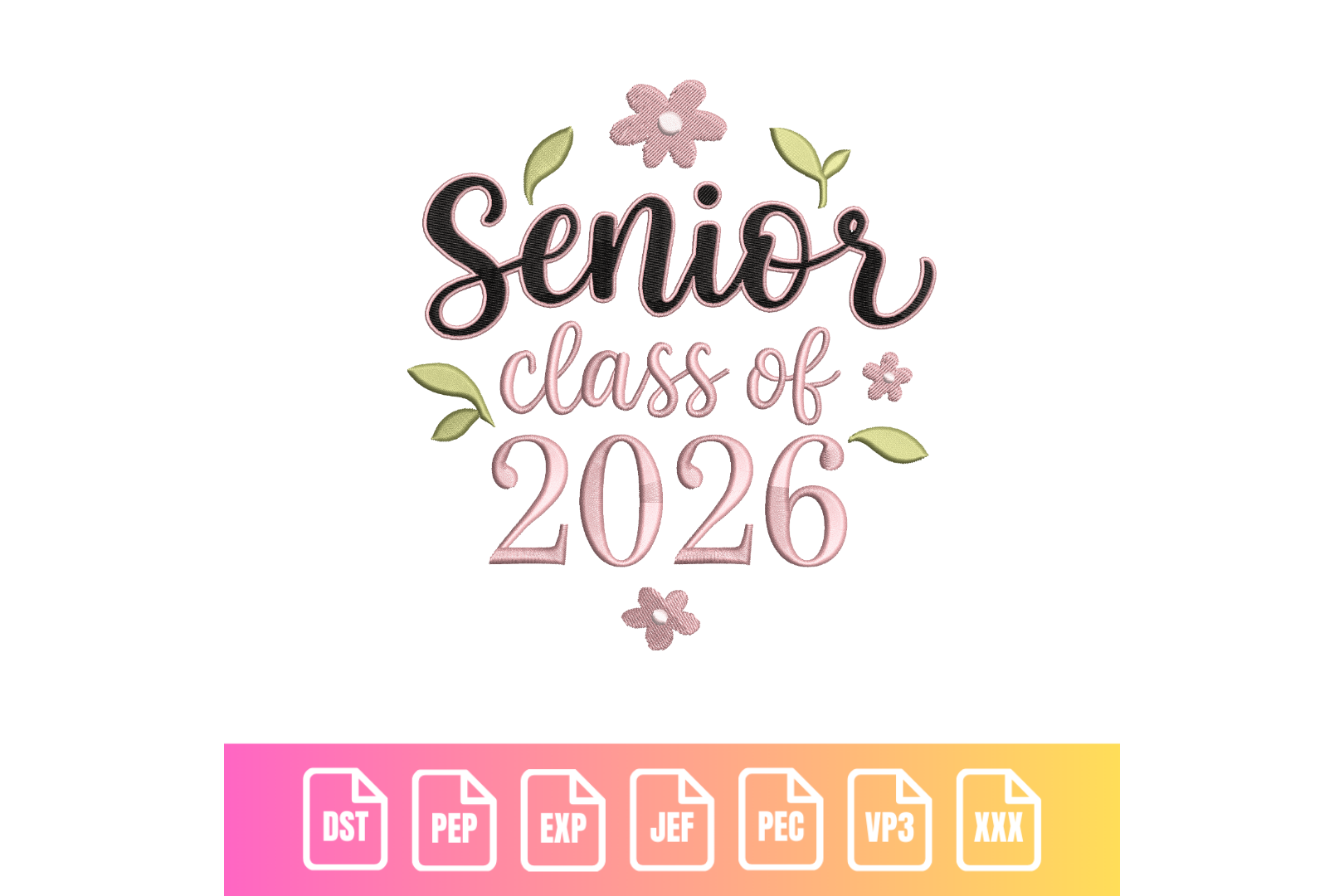 Senior Class of 2026 - Graduation Flower