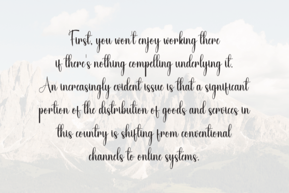 Autography Font - Preview 5