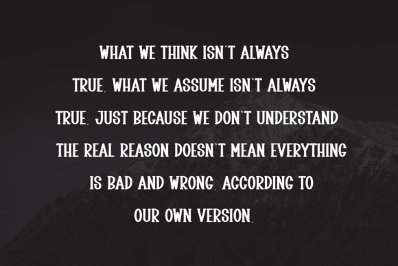 Black Sample Font - Preview 5