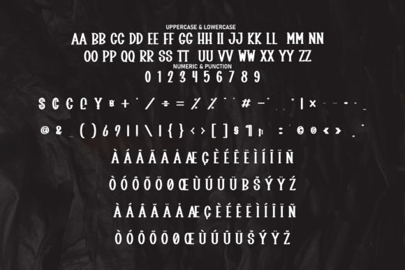 Black Sample Font - Preview 6