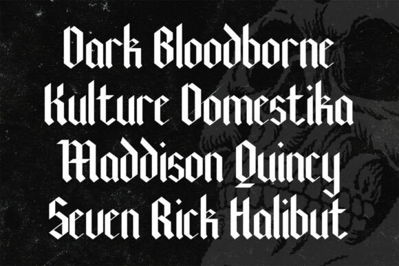 Blackville Font - Preview 4