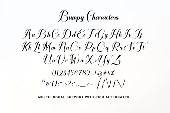 Bumpy Font - Preview 6