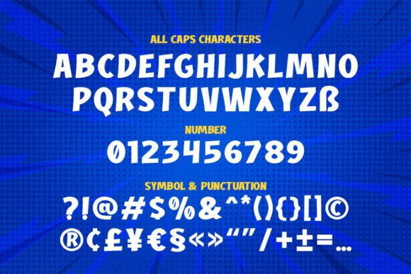 Comic Beacon Font - Preview 2