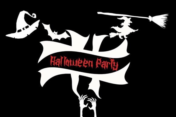 Dark Spooky Monogram Font - Preview 1