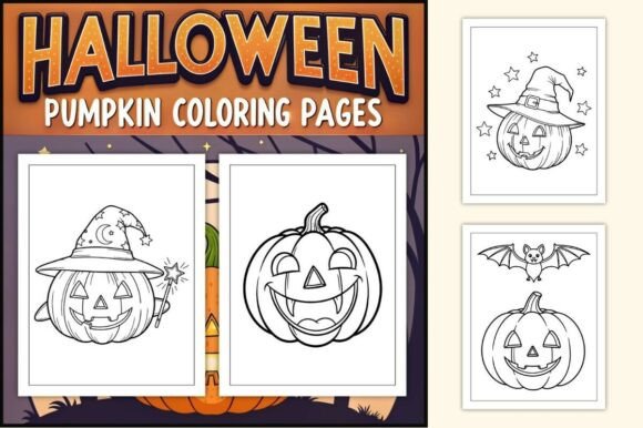 Halloween Pumpkin Coloring Pages