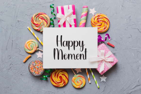 Happy Birthday Font - Preview 2