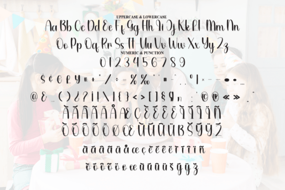 Happy Birthday Font - Preview 6