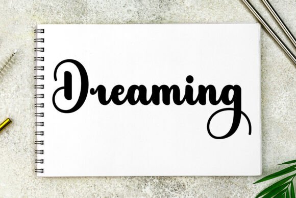 Kayla Magnolia Font PNG with transparent background - Preview 5