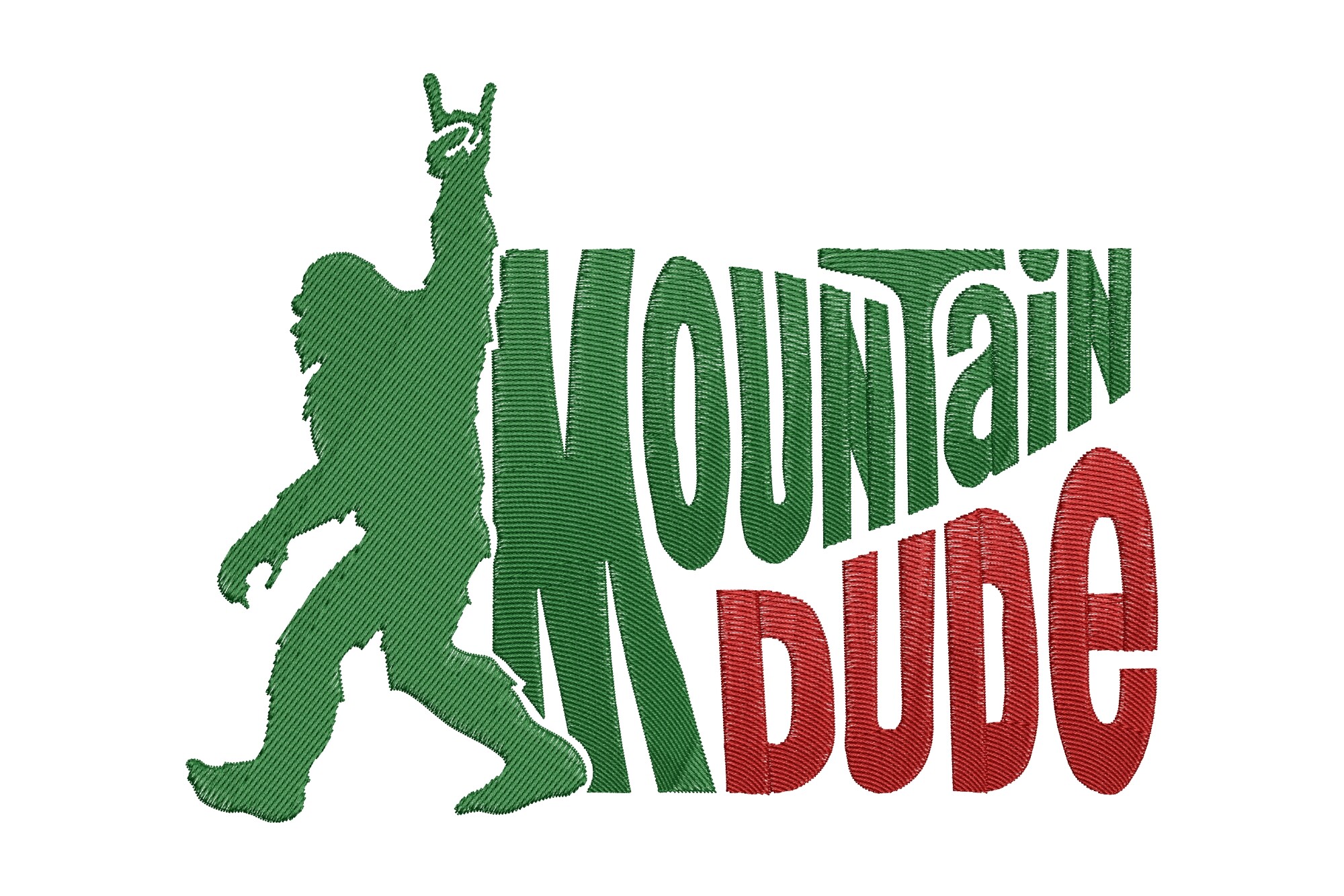 Mountain Dude Bigfoot