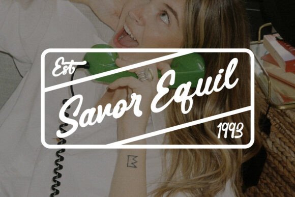 Savel Font PNG with transparent background - Preview 5