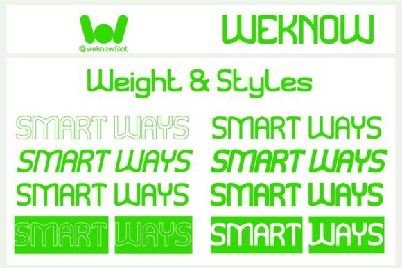 Smart Ways Font PNG with transparent background - Preview 6