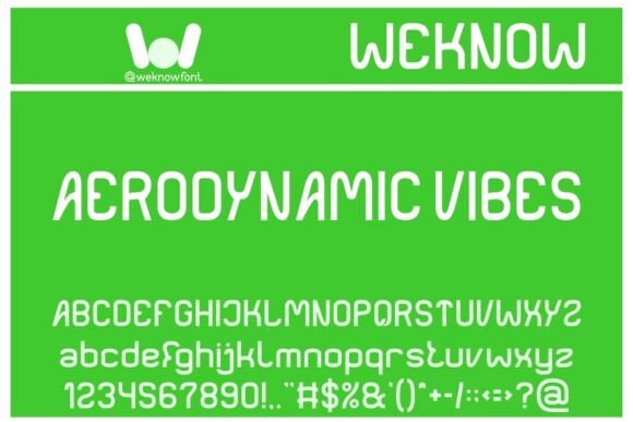 Air Attraction Font - Preview 3