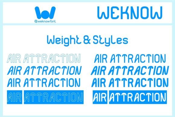 Air Attraction Font - Preview 6