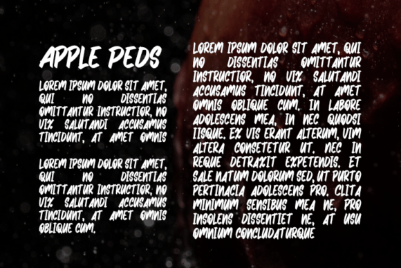 Apple Reds Font - Preview 2