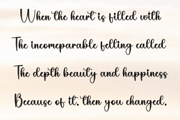 Autumn Handmade Font - Preview 6