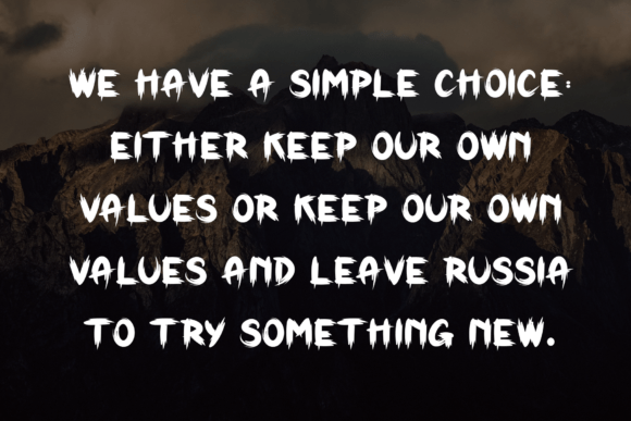 Bloodscript Font - Preview 5