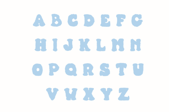 Christmas Snowflake Font - Preview 2