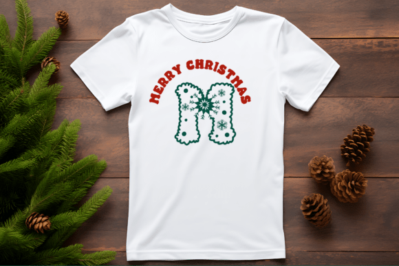 Christmas Snowflake Font - Preview 6