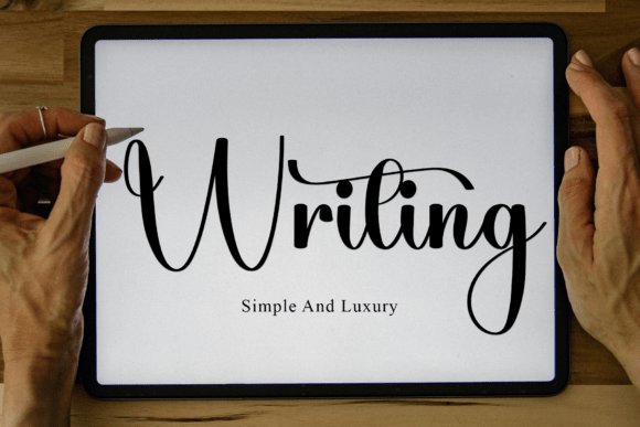 Delightful Background Font - Preview 3
