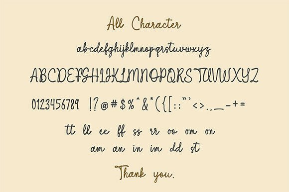 Distant Memories Font PNG with transparent background - Preview 5