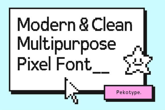 Easy Pixel Font - Preview 1