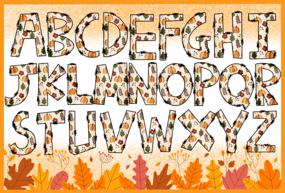 Fall & Autumn Font - Preview 1