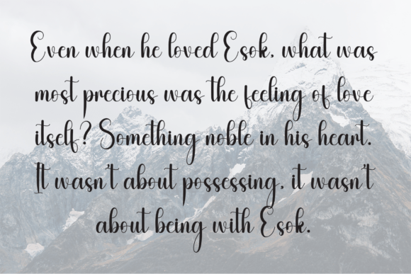 Feeling Font - Preview 5