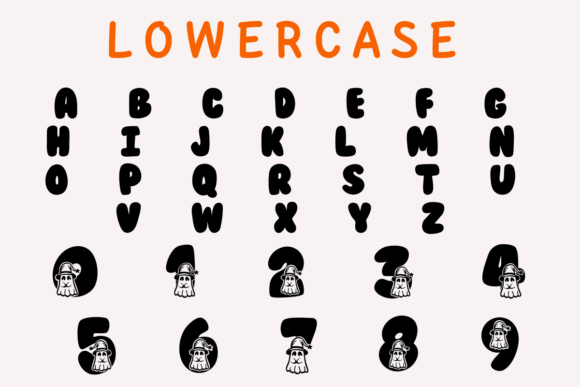 Ghost Cute Font - Preview 2