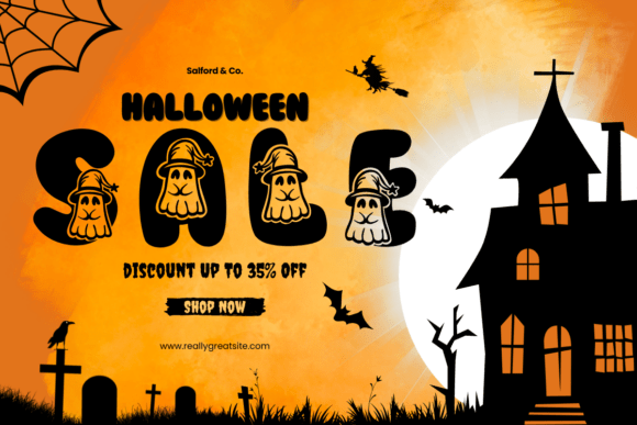 Ghost Cute Font - Preview 6