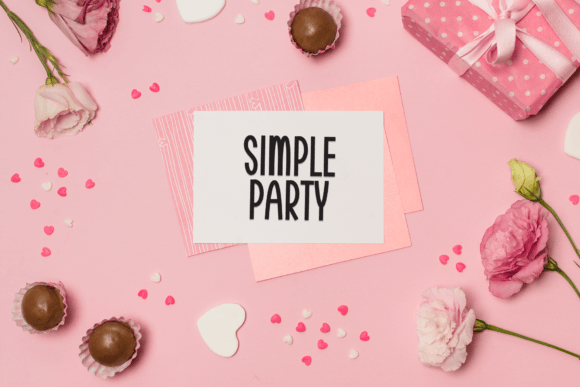 Happy Birthday Font - Preview 2