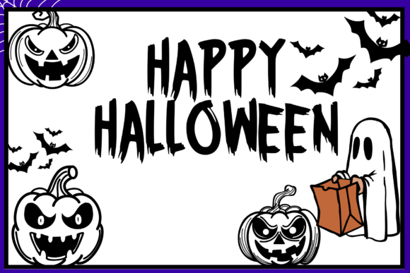 Haunted Pumpkins Font - Preview 4