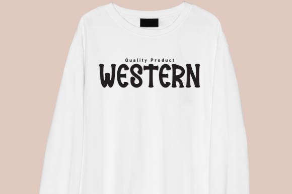 Hunter Western Font PNG with transparent background - Preview 1