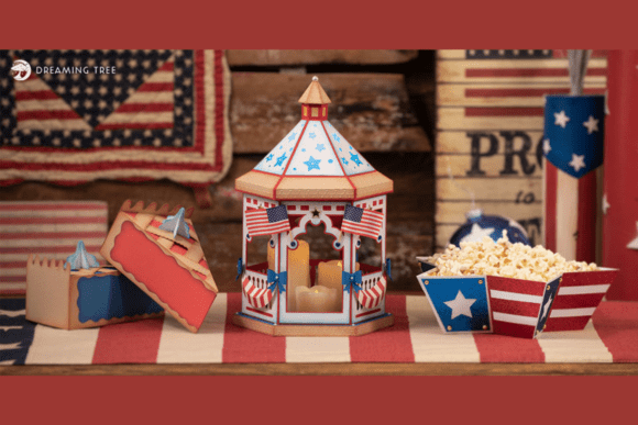 Red, White and Blue SVG Bundle