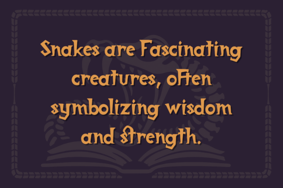 Sinister Chapter Font PNG with transparent background - Preview 2