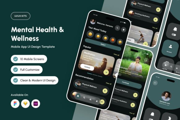 Solivana โ Mental Wellness App Design