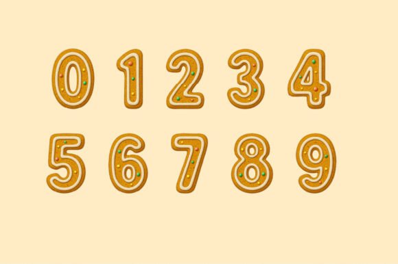 3d Ginger Bread Font - Preview 5